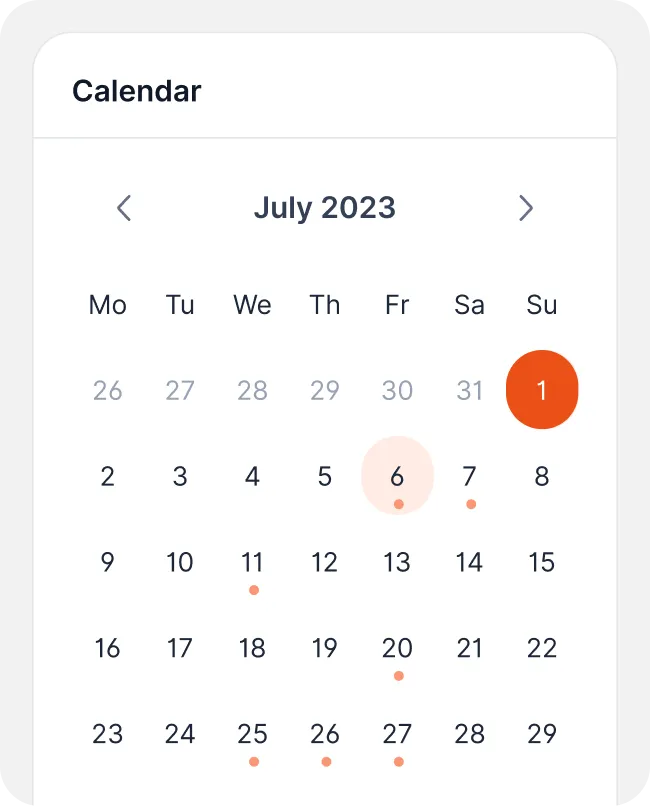Calendar